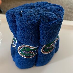 Florida Gator Wash Clothes 6 pack New
